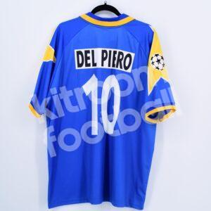 Official 1996 UEFA Champions League Juventus Away Shirt #10 DEL PIERO (Kappa) (Size XL)