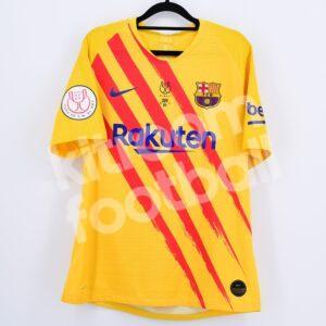 2020-21 Copa del Rey (Spain) Barcelona Authentic Third Shirt #10 MESSI (Nike) (Size L) - Image 3