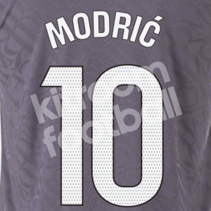 2024-25 Real Madrid Third Name Number Set #10 MODRIC La Liga Repro