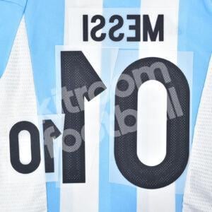 2024 Argentina 50 Years Anniversary Home Name Number Set #10 MESSI Repro - Image 3