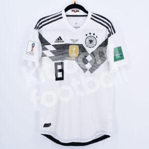 Germany World Cup 2018 Authentic Home Shirt #8 KROOS (Size Medium) Very Good Condition - Image 3