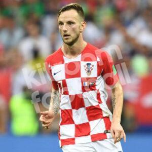 Official Croatia Final World Cup 2018 Home Shirt #7 RAKITIC (Size Medium) Fans Version - Image 5