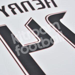 2010-12 MLS Major League Soccer New York Red Bulls Home Name Set #14 HENRY (Repro) - Image 3