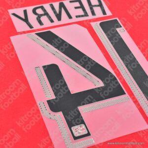 2012-14 MLS Major League Soccer New York Red Bulls Home Name Set #14 HENRY (Repro) - Image 3