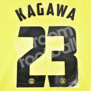 2011-12 Borussia Dortmund Home Name Set & Number #23 KAGAWA (Repro)