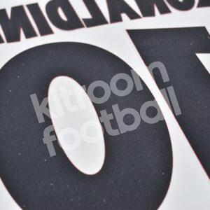 2001-02 Ligue One PSG Away Name Set #10 RONALDINHO (Repro) - Image 3