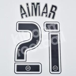 2004-05 Valencia CF Third Name Set #21 AIMAR (Repro)