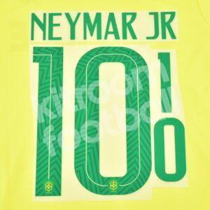 2018 FIFA World Cup Brazil Home Name Set #10 NEYMAR JR (Repro)