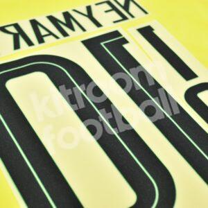 2018 FIFA World Cup Brazil Home Name Set #10 NEYMAR JR (Repro) - Image 3