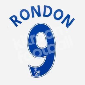 2018-23 West Bromwich Albion Home Name Set & Number #9 RONDON (Repro)
