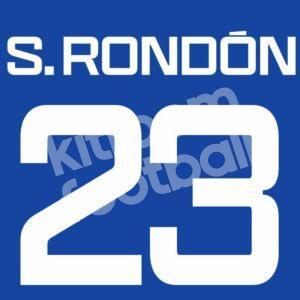 2023-24 Pachuca 3rd Kit Name Set & Number #23 Salomon RONDON (Repro) Call of Duty