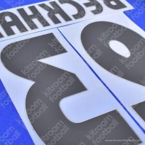 2003-05 Real Madrid Away Name Set #23 BECKHAM (Repro) - Image 3