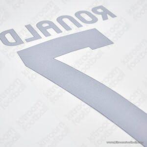 Official Reissue 2012-13 Real Madrid Cup Home Name Set #7 Cristiano RONALDO (Sporting ID) - Image 3
