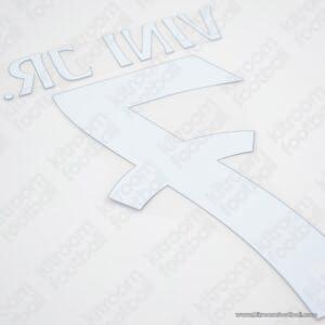 Original Player Issue 2024-25 Real Madrid Home Name Set #7 VINIcius  JR Cup - Image 3