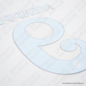 Original Player Issue 2024-25 Real Madrid Home Name Set #9 MBAPPE Cup - Image 3