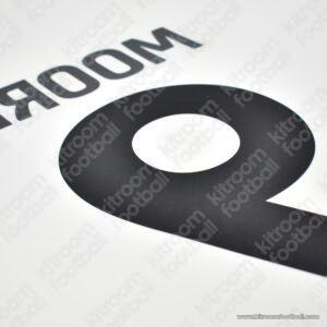 2024-25 Sheffield United Home Name Set & Number #9 MOORE (Repro) - Image 4