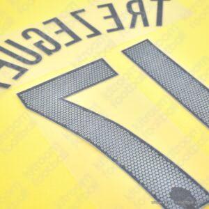 2005-06 Juventus Third Name Set #17 TREZEGUET (Repro) - Image 3