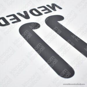 2008-10 Juventus Home,Away Name Set & Number #11 NEDVED (Repro) - Image 3