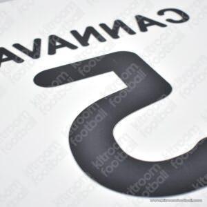 2008-10 Juventus Home,Away Name Set & Number #5 CANNAVARO (Repro) - Image 3