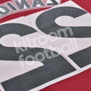 2023-24 Aston Villa Home Name Set & Number #22 ZANIOLO (Repro) - Image 3