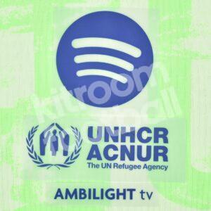 Original Player Issue 2024-25 Barcelona 3rd Kit Sponsor Patch SPOTIFY ACNUR AMBILIGHT TPT