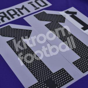 2022-23 Argentina Away Name Set & Number #11 DI MARIA (Repro) - Image 3