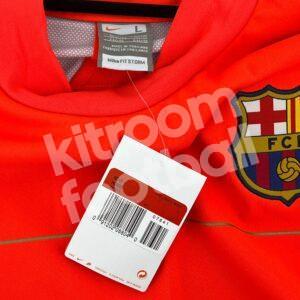 2008-09 Barcelona Player Issue Training Long Sleeve Jacket FITSORM Nike (Size L) - Image 4