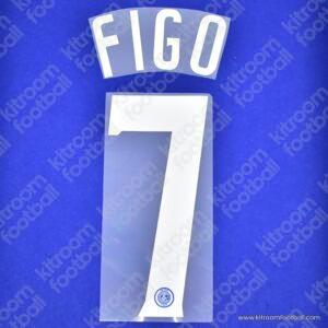 2006-07 Inter Milan Home Name Set #7 FIGO (Repro)
