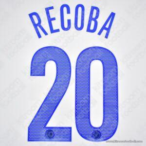 2004-06 Inter Milan Away Name Set & Number #20 RECOBA (Repro)