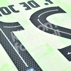 2024-25 Barcelona Third Name Set & Number #21 Frenkie DE JONG (Repro) Cup - Image 3