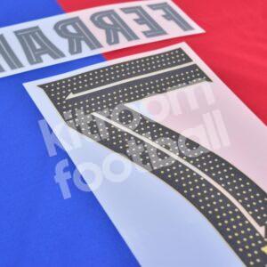 2024-25 Barcelona Home Name Set & Number #7 FERRAN (Repro) Cup - Image 3