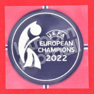 Original Player Issue 2025 UEFA Women's Euro England European Champions 2022 Patch (Sporting ID) - Image 4