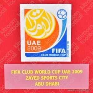 2009 FIFA Club World Cup Barcelona Home Patch Set UAE (Repro) v2