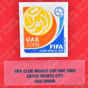 2009 FIFA Club World Cup Barcelona Away Patch Set UAE (Repro)