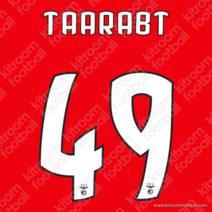 2019-20 Benfica Home Name Set #49 TAARBAT Cup (Repro)