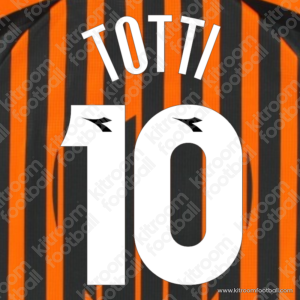 1997-98 As Roma Third Name Set #10 TOTTI (Repro) – Kitroom Football