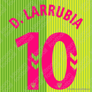 2023-24 Malaga Third Name Set #10 Diego LARRUBIA (Repro)