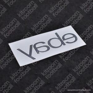 Original Player Issue 2022-24 Inter Milan Home Sleeve Sponsor Patch EBAY (Stilscreen) - Image 3