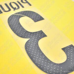 2015-16 Barcelona Away Name Set #3 Gerard PIQUÉ (Repro) - Image 3