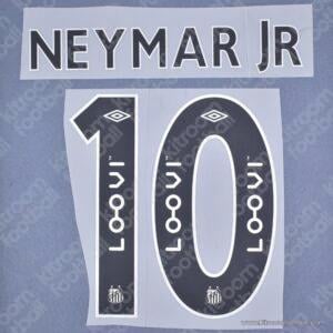 2024-25 Santos Home Name Set #10 NEYMAR (Repro)