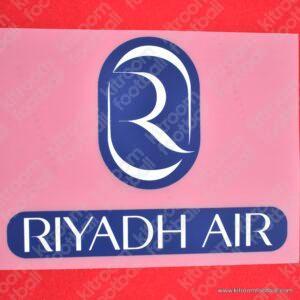 2023-24 Atletico Madrid Home Sponsor Patch RIYADH AIR (Repro)