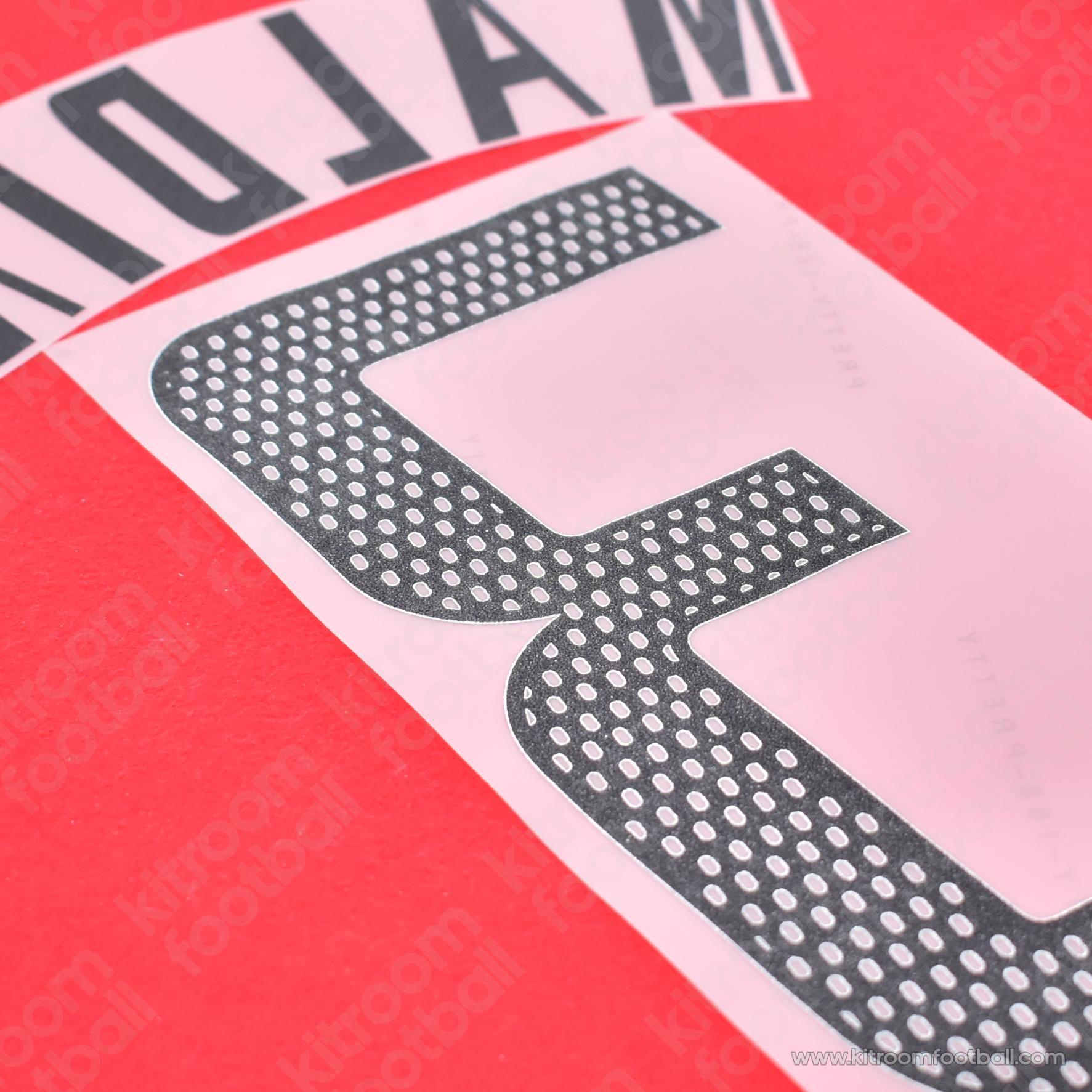 2002-04 AC Milan Home Name Set #3 MALDINI (Repro) – Kitroom Football