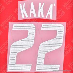 2002-04 AC Milan Home Name Set #22 KAKA (Repro) - Image 3