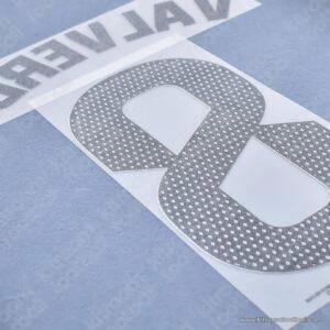 2024-25 La Liga Real Madrid Third Name Set #8 VALVERDE (Repro) - Image 3