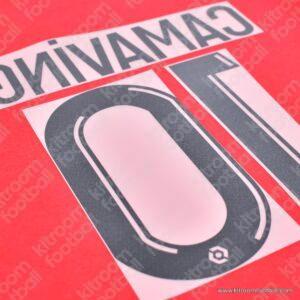 2020-21 Ligue One Stade Rennais Home Name Set #10 CAMAVINGA (Repro) - Image 4