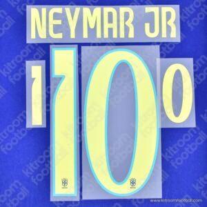 2024-25 Brazil Away Name Set #10 NEYMAR JR (Repro)