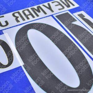 2024-25 Brazil Away Name Set #10 NEYMAR JR (Repro) - Image 3