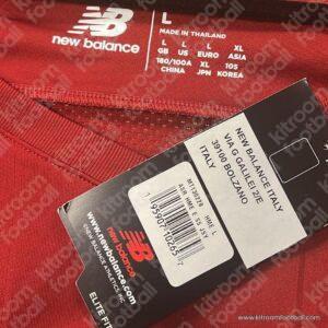 2022 Final UEFA Conference League As Roma Authentic Home Shirt #14 SHOUMURODOV (New Balance) (Size L) - Image 4