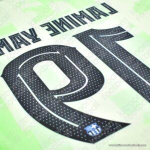 2024-25 Barcelona Third Name Set #19 LAMINE YAMAL (Repro) - Image 3