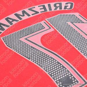 Original Player Issue 2019-20 La Liga Barcelona Home Name Set #17 GRIEZMANN (Avery) - Image 3